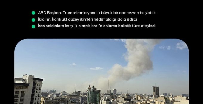 ABD ve İsrail, İran’a saldırı başlattı