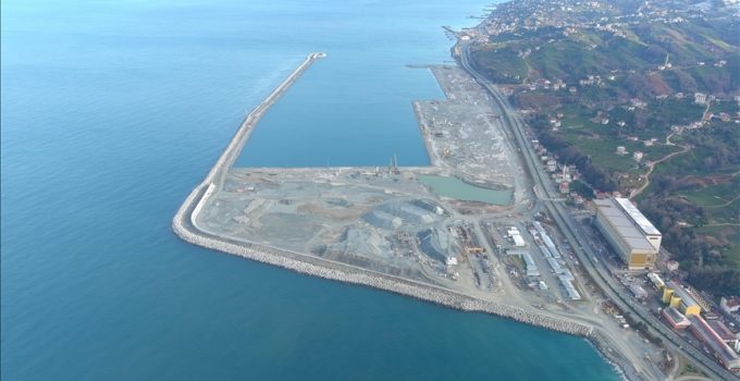 İyidere Lojistik Limanı’nın üst yapısı ağustosta tamamlanacak