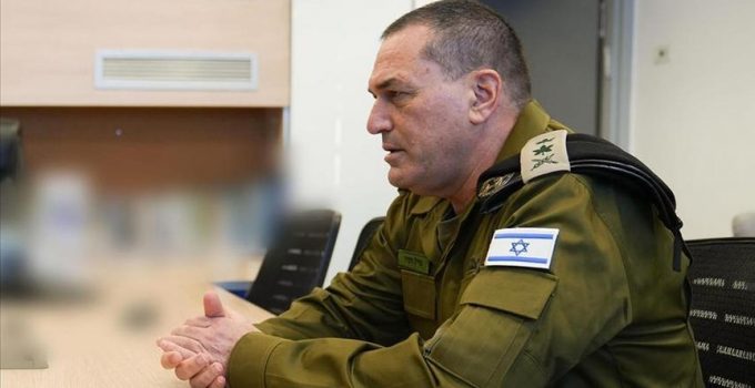 İsrail Genelkurmay Başkanı: Personel krizine çözüm bulmazsak İsrail ordusu çökecek