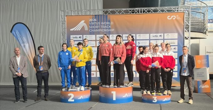 Özel milli kadın atletler, İspanya’da takım halinde dünya şampiyonu oldu