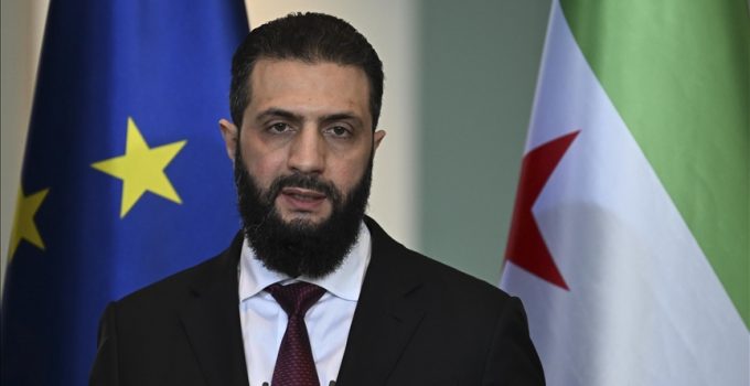 Cumhurbaşkanı Şara: Suriye’de devlet içinde devlet oluşumları hiçbir şekilde kabul edilmeyecek