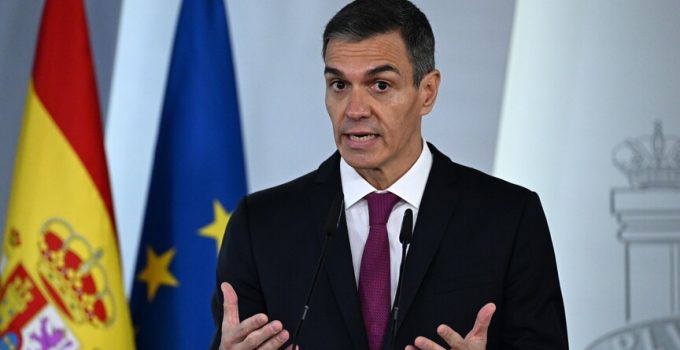 İspanya Başbakanı Sanchez: İsrail gibi Filistin Devleti’nin de mevcudiyet hakkı vardır
